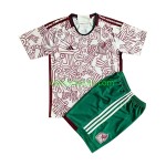 Camisolas de futebol México Criança Equipamento Alternativa World Cup 2022 Manga Curta